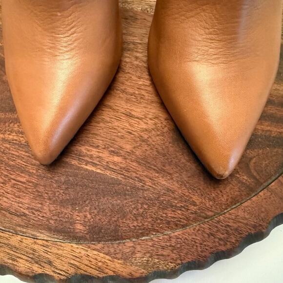 Tony Bianco Frappe Como Leather High Heel Mid-Calf Booties Size 5 - Picture 13 of 14
